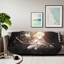 Load image into Gallery viewer, Asuna and Kirito (Sword Art Online) Sherpa Blanket