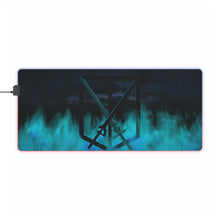 Load image into Gallery viewer, Anime Attack On Titan RGB LED Mouse Pad (Desk Mat)