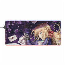 Load image into Gallery viewer, Violet Evergarden RGB LED Mouse Pad (Desk Mat)