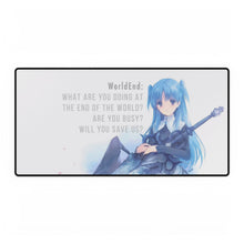 Load image into Gallery viewer, What Do You Do At The End Of The World Are You Busy Will You Save Us Mouse Pad (Desk Mat)