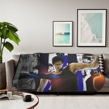 Load image into Gallery viewer, Kuroko's Basketball Daiki Aomine Sherpa Blanket