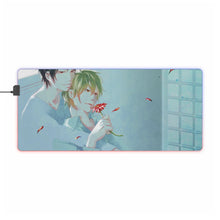 Load image into Gallery viewer, Durarara!! Izaya Orihara, Shizuo Heiwajima RGB LED Mouse Pad (Desk Mat)