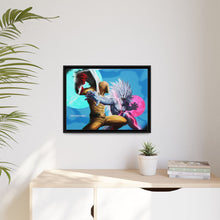 Load image into Gallery viewer, Saitama Vs Lord Boros Canvas Framed Art Print