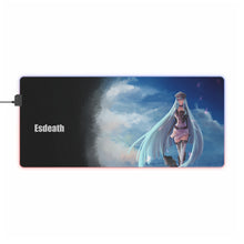 Load image into Gallery viewer, Esdeath RGB LED Mouse Pad (Desk Mat)