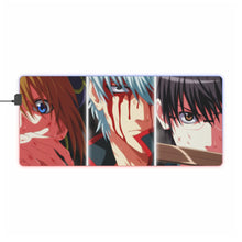 Load image into Gallery viewer, Gintama Gintoki Sakata, Kagura, Shimura Shinpachi RGB LED Mouse Pad (Desk Mat)