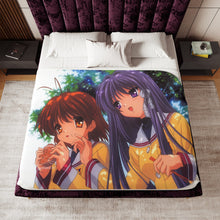 Load image into Gallery viewer, Anime Clannadr Sherpa Blanket