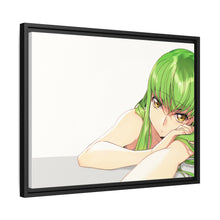 Load image into Gallery viewer, Pondering C.C. Canvas Framed Art Print