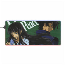 Load image into Gallery viewer, Anime Mobile Suit Gundam 00 RGB LED Mouse Pad (Desk Mat)