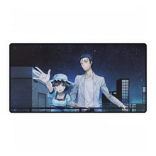 Load image into Gallery viewer, Mayuri and Okabe Mouse Pad (Desk Mat)