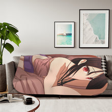 Load image into Gallery viewer, Kaguya Shinomiya Sherpa Blanket
