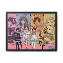 Load image into Gallery viewer, Love, Chunibyo & Other Delusions Rikka Takanashi, Sanae Dekomori, Shinka Nibutani, Kumin Tsuyuri Canvas Framed Art Print