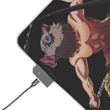 Load image into Gallery viewer, Demon Slayer: Kimetsu no Yaiba RGB LED Mouse Pad (Desk Mat)