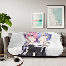 Load image into Gallery viewer, Anime Re:ZERO -Starting Life in Another World- Sherpa Blanket