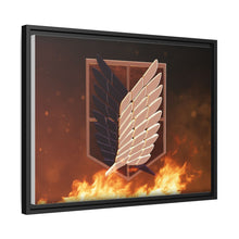 Load image into Gallery viewer, Anime Attack On Titan Canvas Framed Art Print
