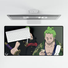 Load image into Gallery viewer, Roronoa Zoro Mouse Pad (Desk Mat)