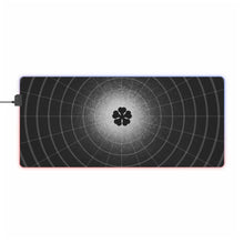 Load image into Gallery viewer, Black Clover : 5 Leaf Clover Demon RGB LED Mouse Pad (Desk Mat)