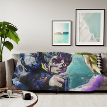 Load image into Gallery viewer, Anime Jojo's Bizarre Adventure Sherpa Blanket