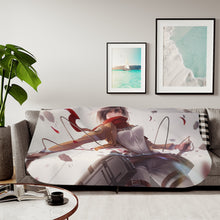 Load image into Gallery viewer, Anime Attack On Titan Sherpa Blanket