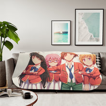 Load image into Gallery viewer, Classroom of the Elite Suzune Horikita, Airi Sakura Sherpa Blanket