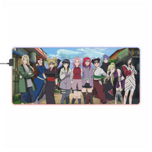 Load image into Gallery viewer, Naruto Girls RGB LED Mouse Pad (Desk Mat)