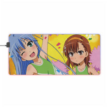Load image into Gallery viewer, A Certain Magical Index RGB LED Mouse Pad (Desk Mat)