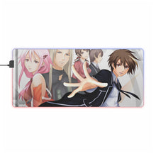 Load image into Gallery viewer, Guilty Crown Inori Yuzuriha, Gai Tsutsugami, Hare Menjou RGB LED Mouse Pad (Desk Mat)