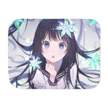 Load image into Gallery viewer, Hyouka Eru Chitanda Sherpa Blanket