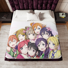 Load image into Gallery viewer, Anime Love Live! Sherpa Blanket