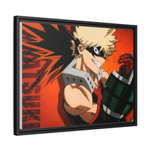 Load image into Gallery viewer, My Hero Academia Katsuki Bakugou Canvas Framed Art Print