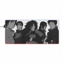 Load image into Gallery viewer, Uchiha Clan RGB LED Mouse Pad (Desk Mat)