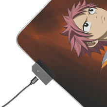 Load image into Gallery viewer, Fairy Tail Natsu Dragneel RGB LED Mouse Pad (Desk Mat)