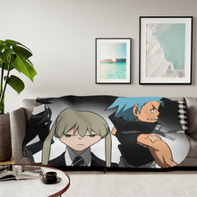 Load image into Gallery viewer, Soul Eater Sherpa Blanket
