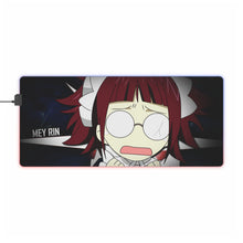 Load image into Gallery viewer, MEY RIN BLACK BUTLER (KUROSHITSUJI) RGB LED Mouse Pad (Desk Mat)