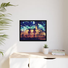 Load image into Gallery viewer, Anime ERASED Canvas Framed Art Print