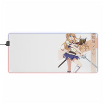 Load image into Gallery viewer, Anime Armed Girl's Machiavellism RGB LED Mouse Pad (Desk Mat)