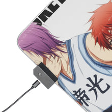 Load image into Gallery viewer, Kuroko's Basketball Tetsuya Kuroko, Daiki Aomine, Atsushi Murasakibara RGB LED Mouse Pad (Desk Mat)