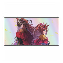 Load image into Gallery viewer, Symboli Rudolf & Tokai Teio Mouse Pad (Desk Mat)