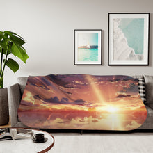 Load image into Gallery viewer, Kirito and Asuna Sherpa Blanket