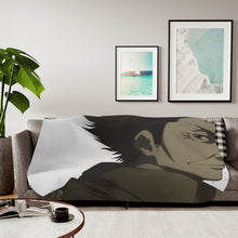 Load image into Gallery viewer, Tomomi Masaoka Face Sherpa Blanket