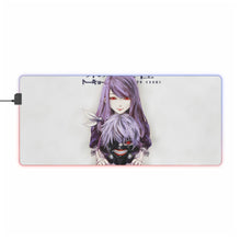 Load image into Gallery viewer, Tokyo Ghoul Ken Kaneki, Rize Kamishiro RGB LED Mouse Pad (Desk Mat)