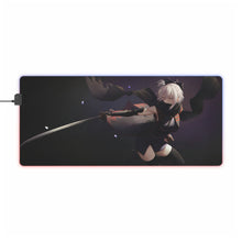 Load image into Gallery viewer, Fate/Grand Order Sakura Saber RGB LED Mouse Pad (Desk Mat)