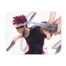Load image into Gallery viewer, Anime Food Wars: Shokugeki no Soma Sherpa Blanket