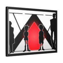 Load image into Gallery viewer, Hunter x Hunter Ending Background White Canvas Framed Art Print