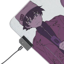 Load image into Gallery viewer, Mirai Nikki Yuno Gasai, Yukiteru Amano RGB LED Mouse Pad (Desk Mat)