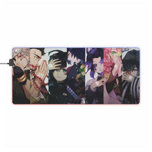 Load image into Gallery viewer, Demon Slayer: Kimetsu no Yaiba RGB LED Mouse Pad (Desk Mat)
