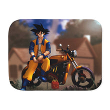 Load image into Gallery viewer, Anime Dragon Ball Sherpa Blanket