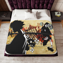 Load image into Gallery viewer, Anime Samurai Champloo Sherpa Blanket