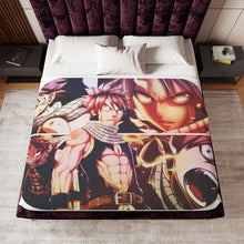 Load image into Gallery viewer, Anime Fairy Tail Sherpa Blanket