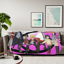 Load image into Gallery viewer, Boruto Sherpa Blanket