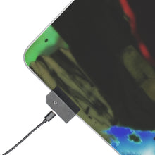 Load image into Gallery viewer, Jiren VS Vegeta and Gôku super saiyan blue RGB LED Mouse Pad (Desk Mat)